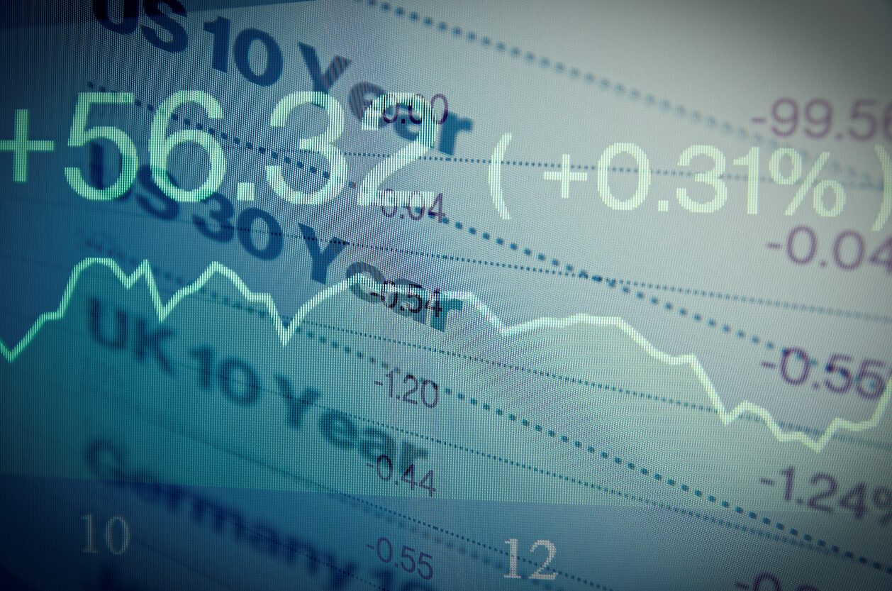 Surging Yields Hit Markets Photo